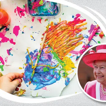 Keep Kids Entertained At Home With Queen Elizabeth's Craft Activities