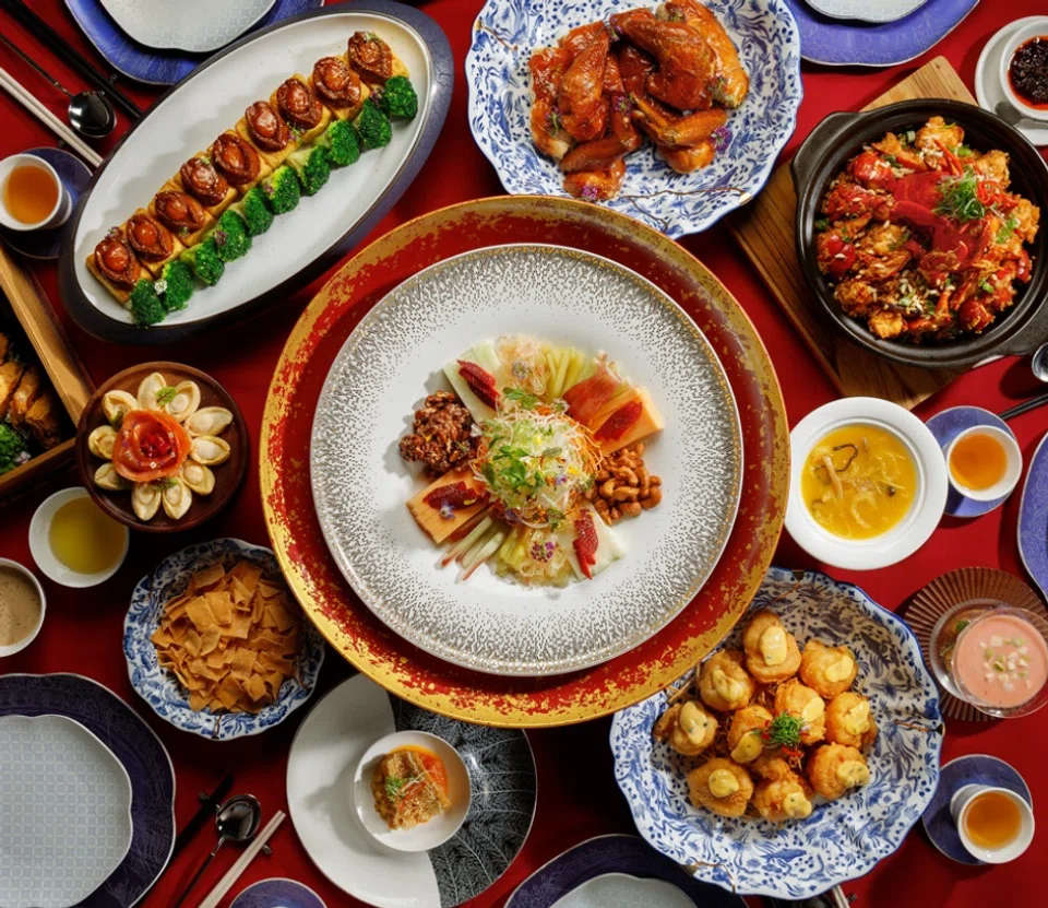 best restaurants chinese new year reunion dinner singapore 2026