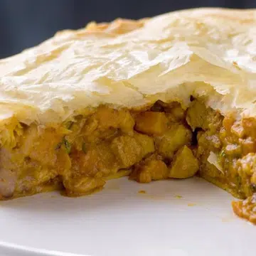 Curried Chicken Pie