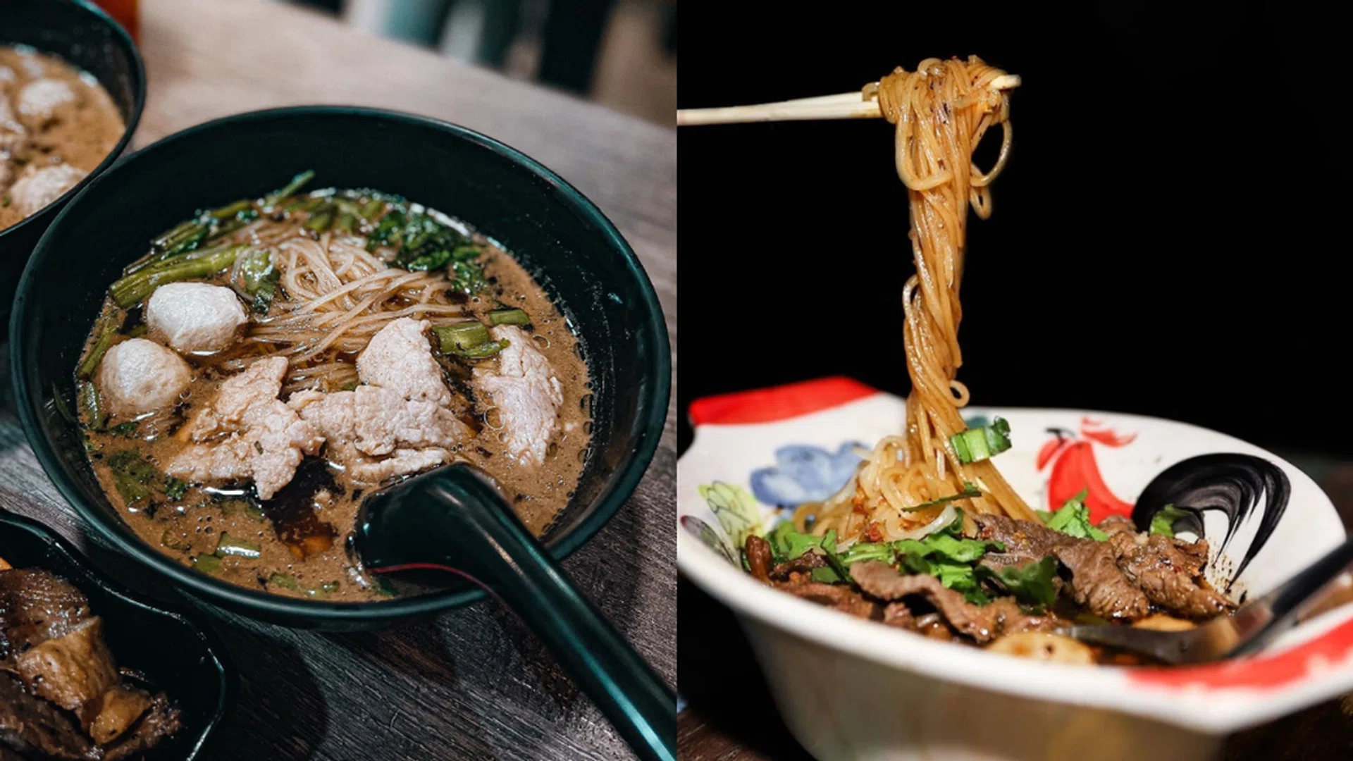 Thai boat noodles in Singapore