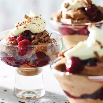 Black Forest Mousse Cups recipe