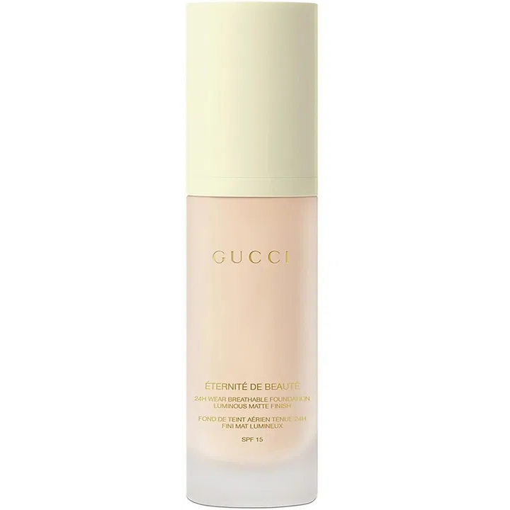 Best Long-Wear Foundation With Matte Finish Gucci Beauty Eternite De Beaute Foundation SPF 15