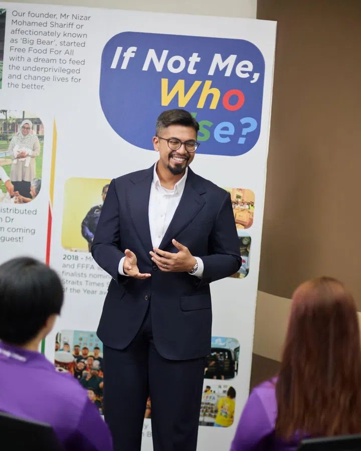 Free Food For All, now run by Dr Shaik Ahmad, delivers about 2,000 meals to the needy each month. Photo: SPH Media