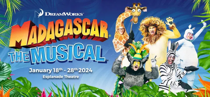 kids theatre shows singapore 2024 madagascar