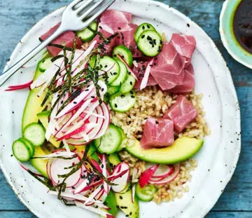 Sashimi Tuna Poke Bowl