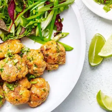 Air Fryer Red Curry Fish Cakes