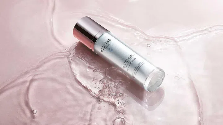 I apply a small amount of ést.lab ActivCalm Anti-stress Hydra Cream ($118) to adequately hydrate my skin for the day and it also helps to quickly reduce skin redness and sensitivity.
