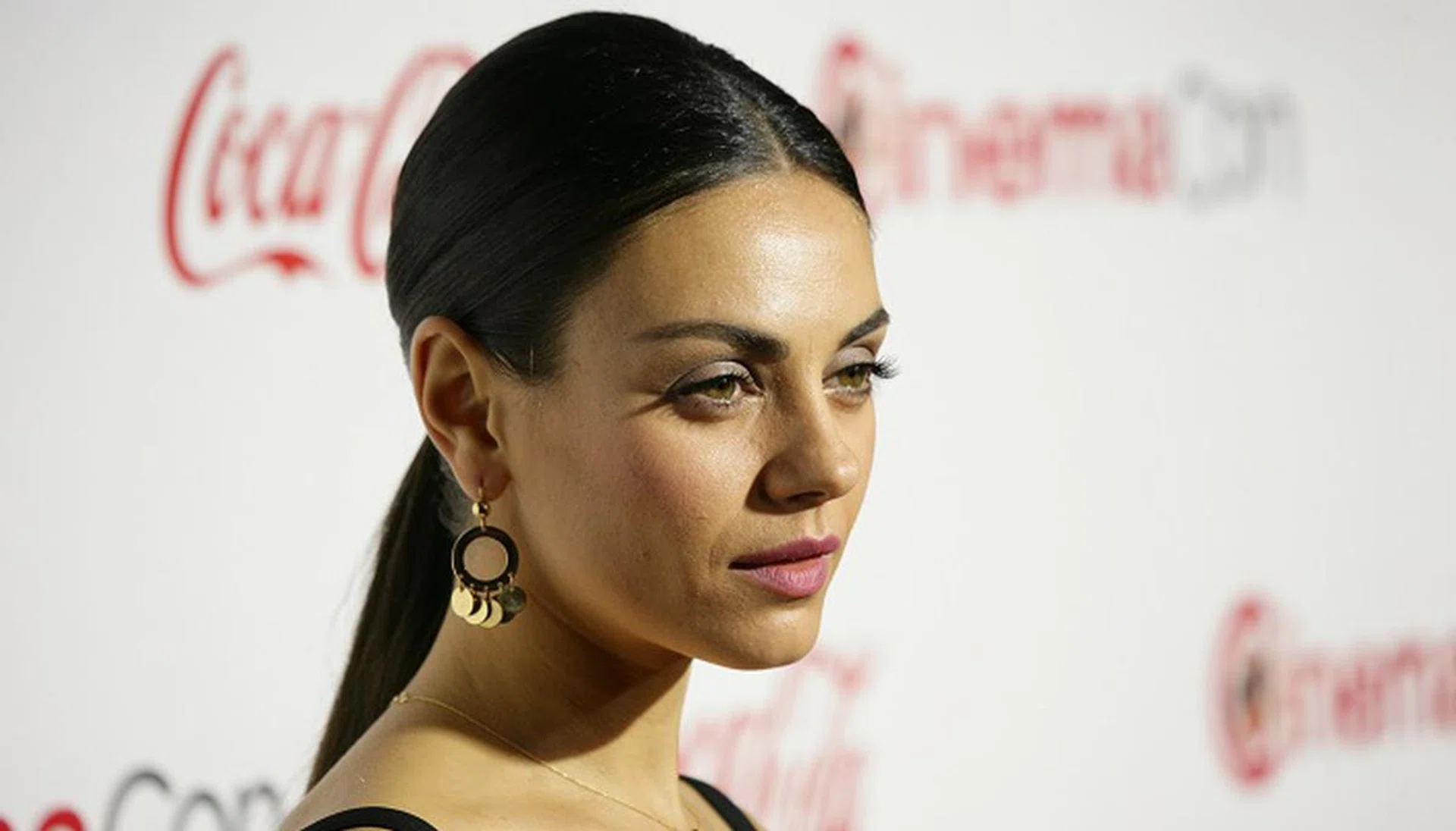 Actress Mila Kunis arrives for the CinemaCon 2016 Big Screen Achievement Awards, OMNIA Nightclub at Caesars Palace, Las Vegas, Nevada on April 14, 2016. Photo by James Atoa/UPI Photo via Newscom