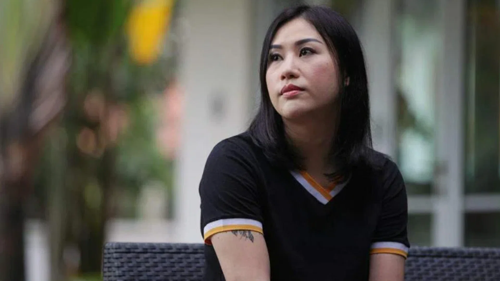 Photo: Ms Hannah Chun, now 38 and a mother of four children, was arrested during an anti-drug operation. ST PHOTO: GIN TAY