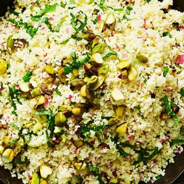 Lemon Pistachio Couscous