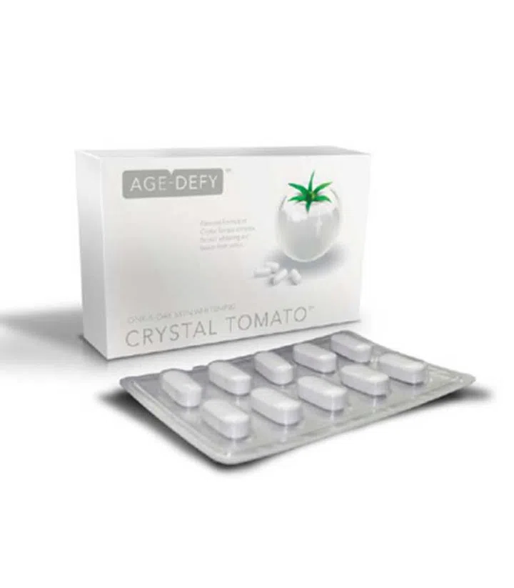 Perhaps one of the most classic of all skincare oral supplements, the Crystal Tomato ($162) has been around since 2012
