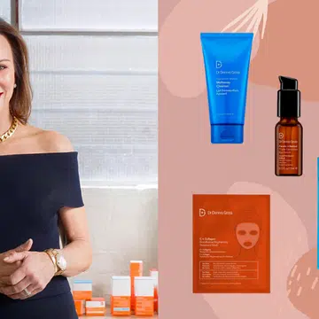 Carrie Gross of Dr Dennis Gross shares skincare tips skincare routine and how to fix pimples