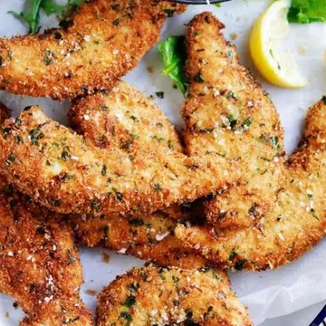 Crumbed Chicken With Spicy Mayonnaise