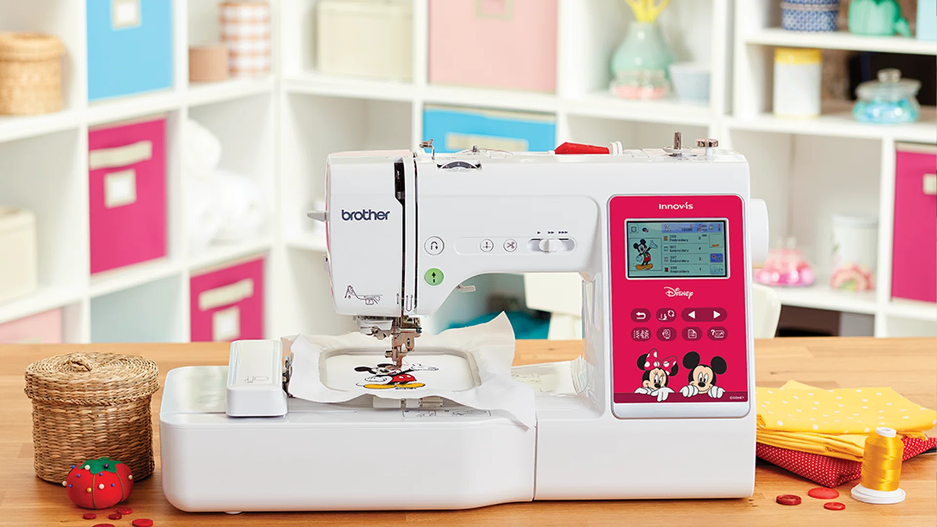 The Brother INNOV-IS NV180D Sewing Embroidery Machine