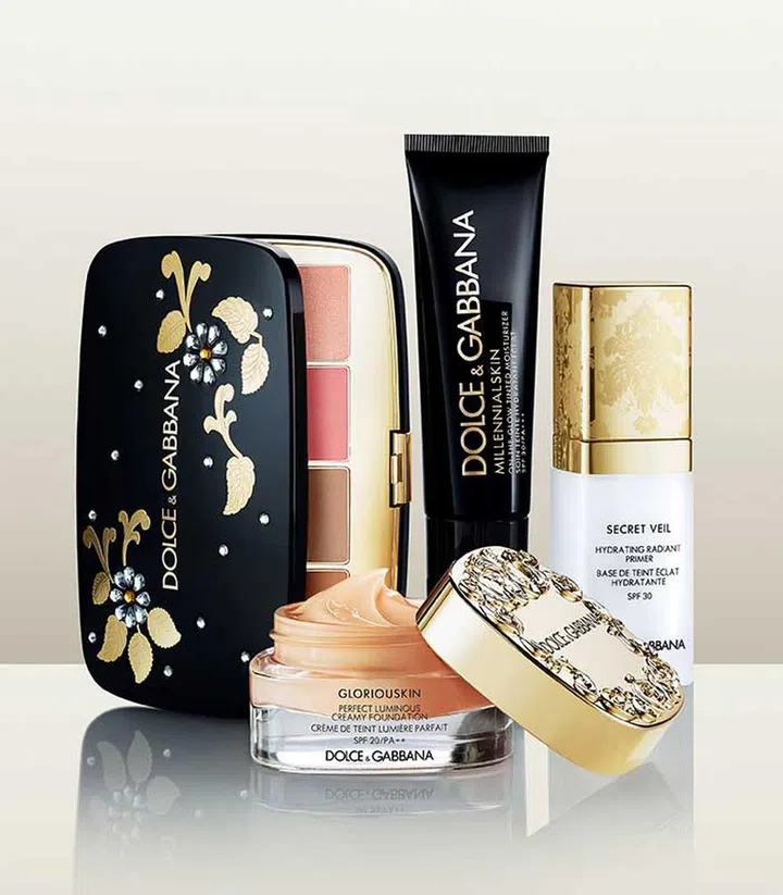 Dolce and Gabbana's signature skincare ingredient is Calle the Mediterranean Glow Complex