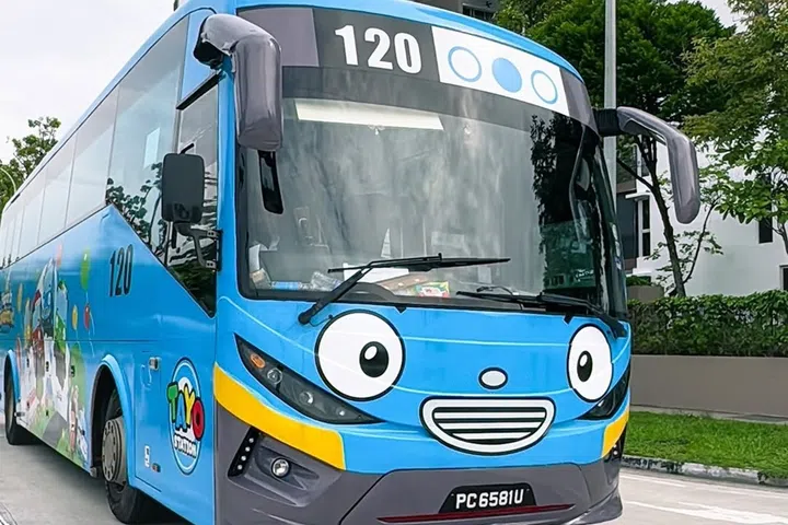 Things to do with kids Tayo bus