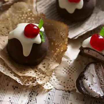 Christmas Pudding Cookies