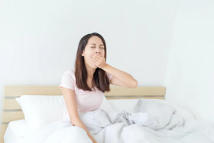 thyroid disorder exhausted woman