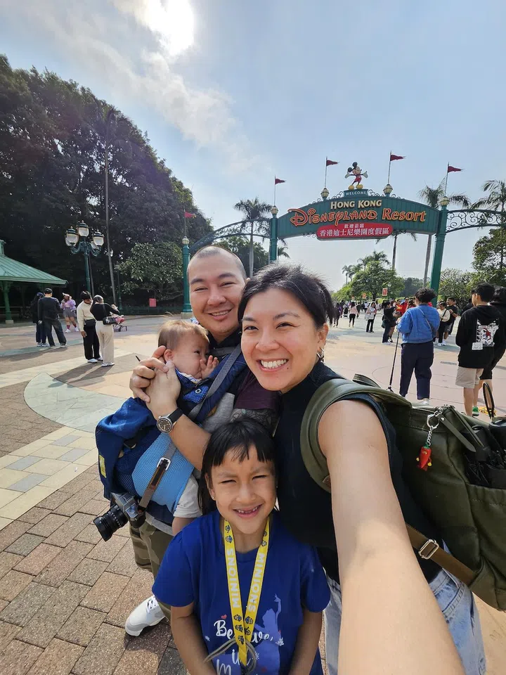 A family fun day at Disneyland Hong Kong in December 2024. Photo credit: Belinda Khoo