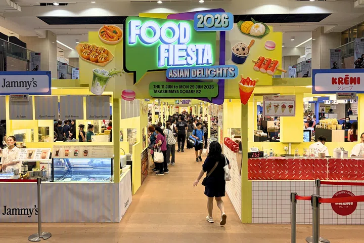 Takashimaya Food Fiesta 2026: Entrance of the Takashimaya Food Fiesta, happening at Takashimaya Square, B2, Takashimaya Department Store