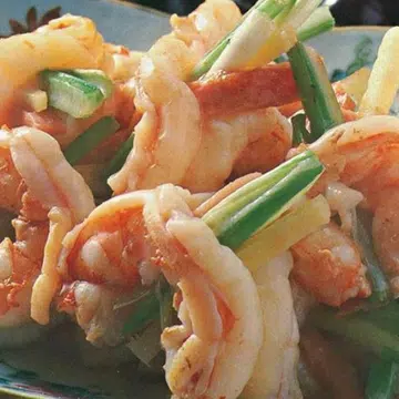 Bamboo Prawns