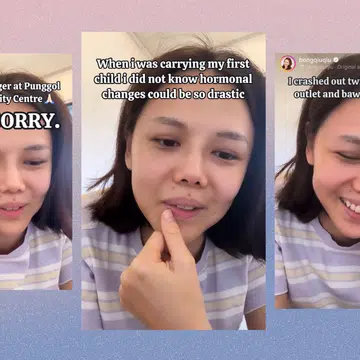 bong qiu qiu on meltdown at McDonald’s, pregnancy hormones