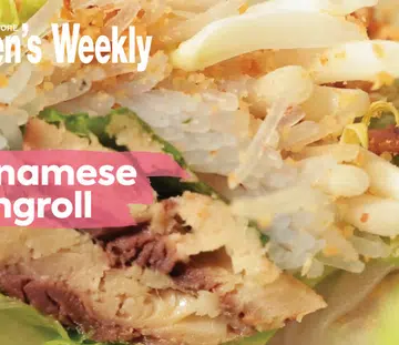 recipe for Vietnamese spring rolls