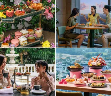 mother’s day dining deals 2026, 50% off buffet, afternoon tea with diy flower bar