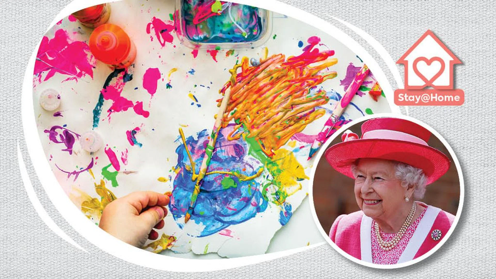 Keep Kids Entertained At Home With Queen Elizabeth's Craft Activities