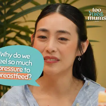 too tired mums episode 5 - breastfeeding pressure and mum guilt