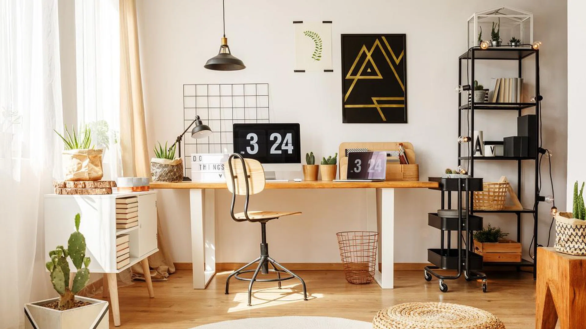 10 Smart Ways To Organise Your Home Office And Boost Productivity