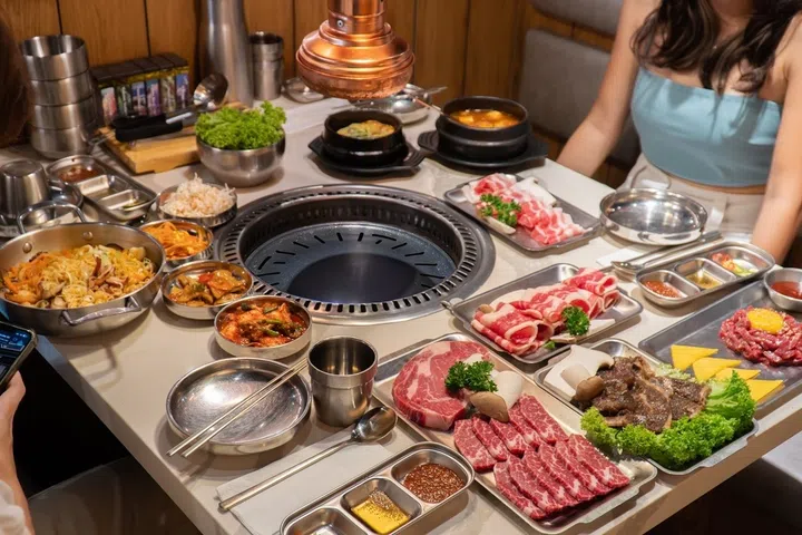 Omma Korean Charcoal BBQ promo