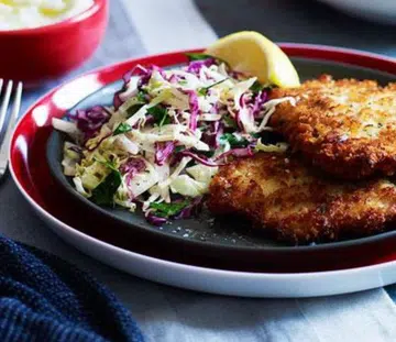 Lemon, Garlic & Thyme Pork Schnitzels