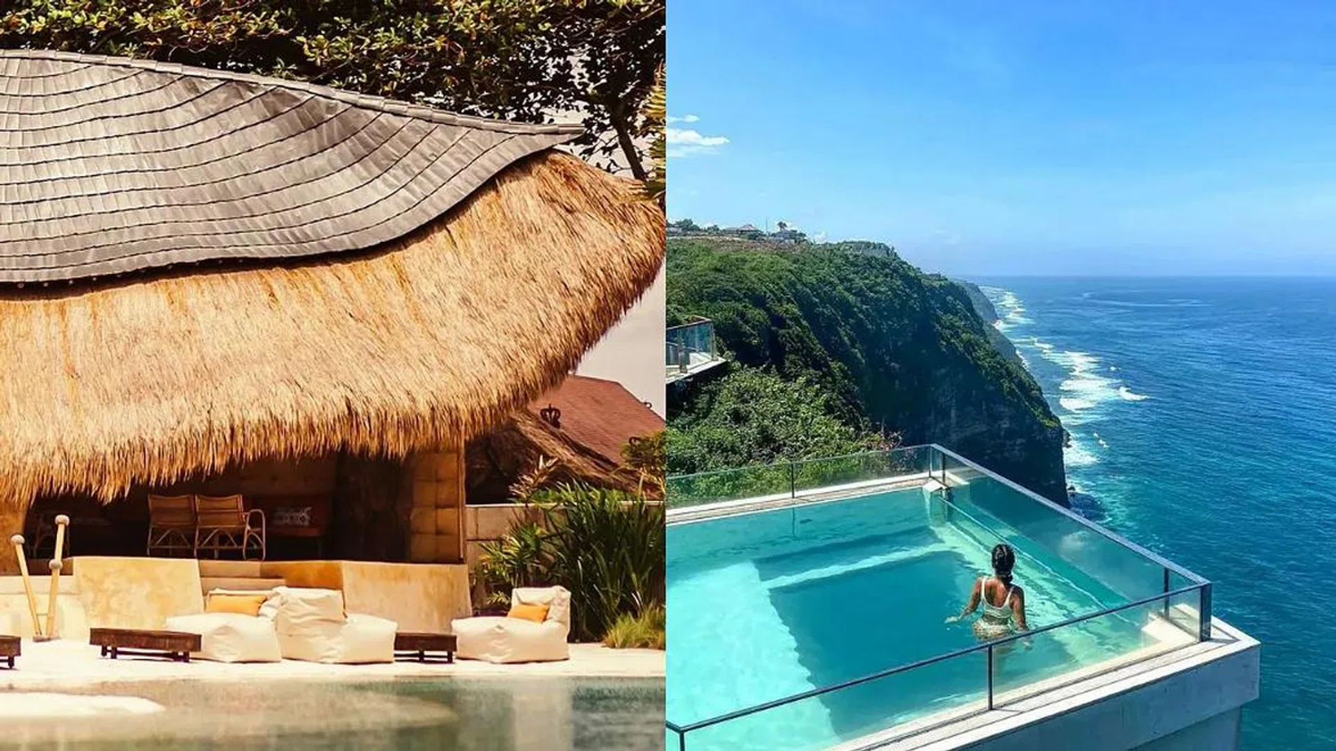 Credit: @maribeachclubbali, @theedgebali/ Instagram