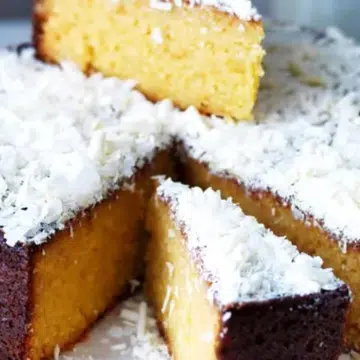 Flourless Orange & White Chocolate Cake
