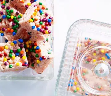 Marshmallow Rice Bubble Slice