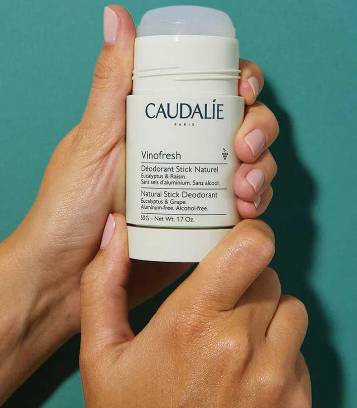 Caudalie's new Vinofresh deodorant stick ($23).