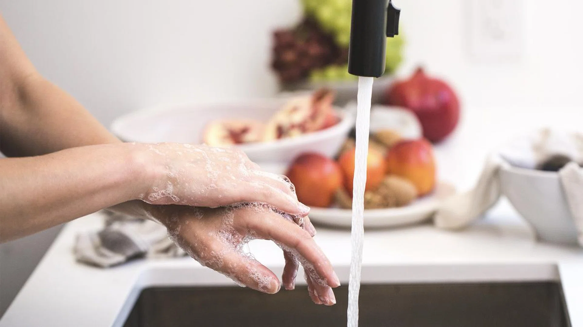 Gentle hand washing