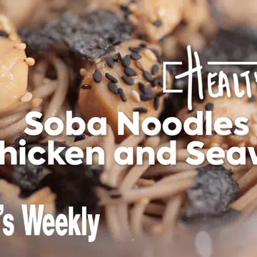 ways to cook chicken breast - Seaweed & Teriyaki Chicken Soba Noodles