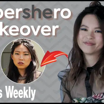 We Transformed Our Associate Digital Editor Elizabeth Into Awkwafina SuperShero Makeover_Featured