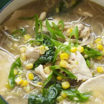 Chicken, Corn & Noodle Soup