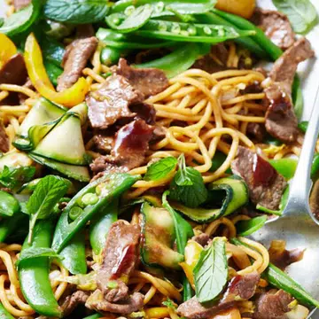 Hokkien Mee With Beef