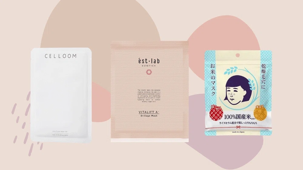 Hydrating sheet masks glowing skin Singapore