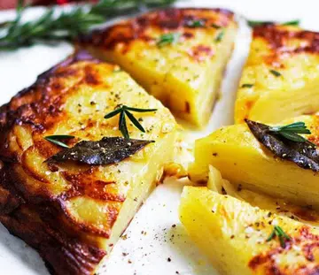 Brandy Butter Potato Cake
