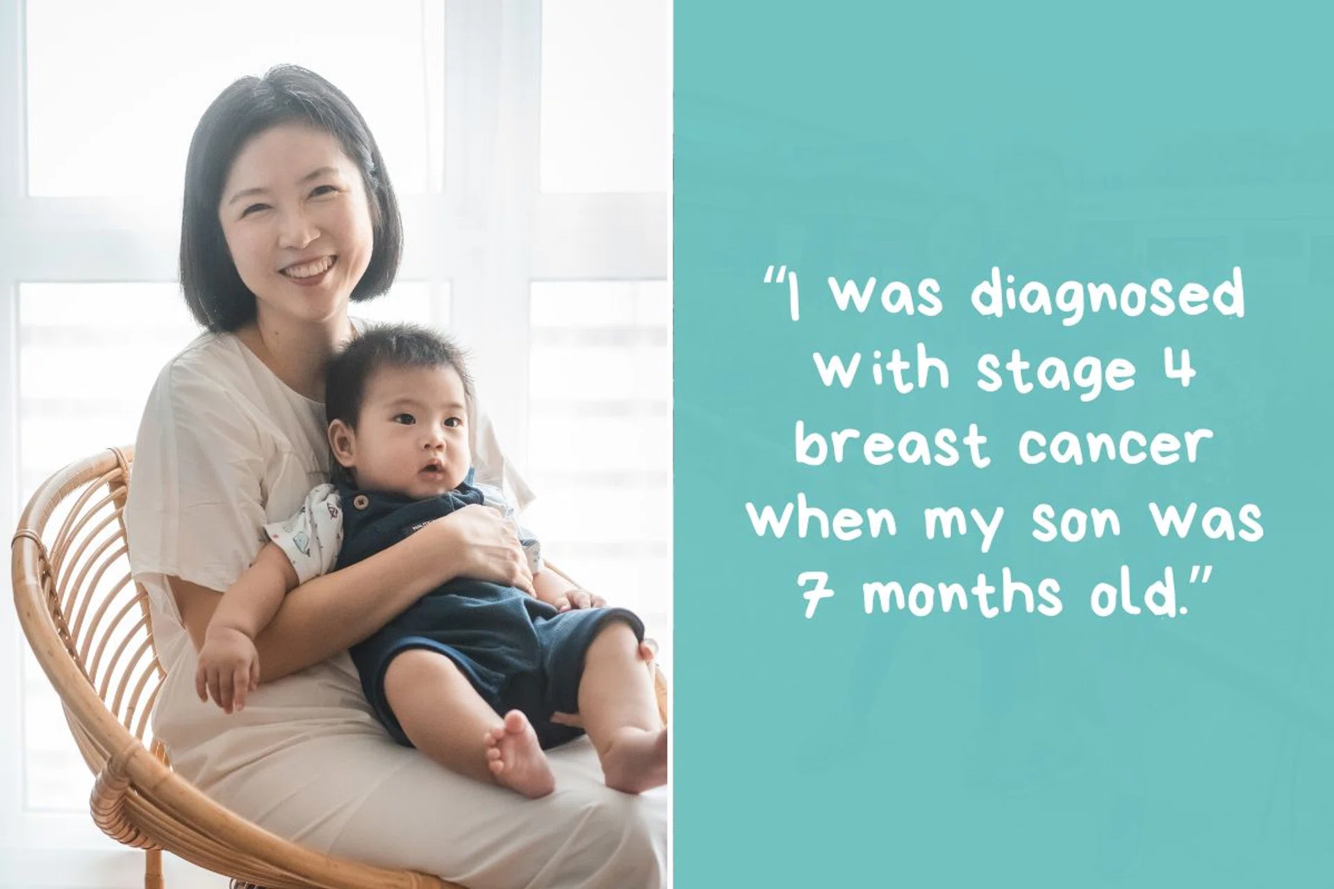 stage 4 breast cancer at 41 - ng su lin