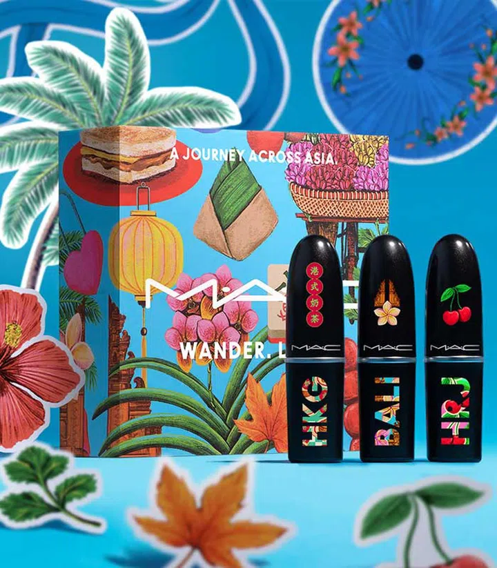 M.A.C will be launching their Wander Lust collection of 21 lipsticks in Powder Kiss, Matte, and Retro Matte on Jul 22.