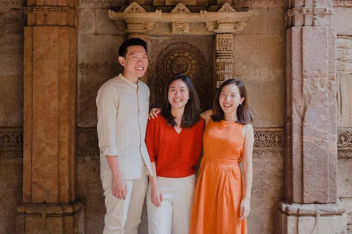 (left to right) Mitchell Zachariah, Germaine Lye and Chanel Go. Founders of Our Barehands.
