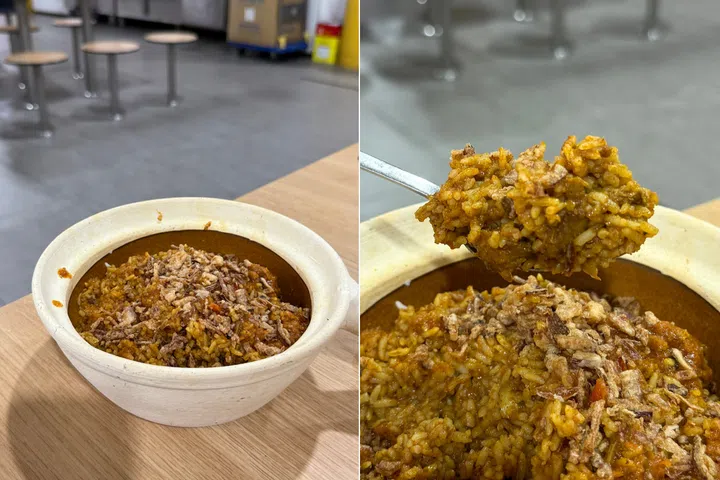 Shastri’s Kitchenette Yishun Park Hawker Centre Food Satti Sorru Chicken curry cgicken pot