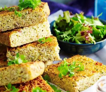 Gluten-Free Zucchini & Quinoa Slice