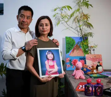 singapore parents lost daughter to childhood brain tumour dipg